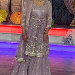 Indian Anarkali Sharara